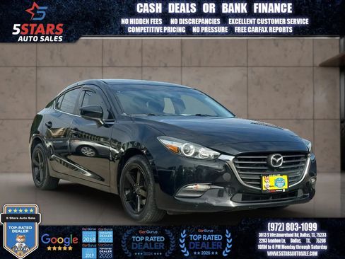 Used 2017 MAZDA MAZDA3 Sport w/ Preferred Equipment Package FWD image 1