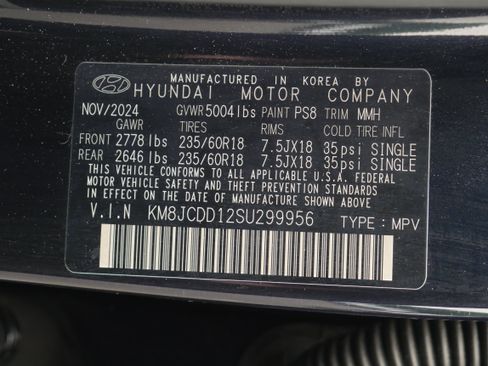 Used 2025 Hyundai Tucson SEL AWD/4WD image 34