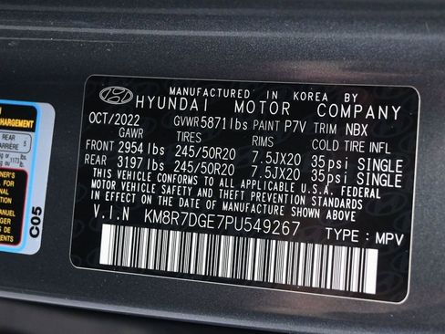 Used 2023 Hyundai Palisade Calligraphy image 9