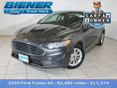 Used 2020 Ford Fusion SE