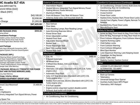 Used 2023 GMC Acadia SLT w/ Preferred Package image 41