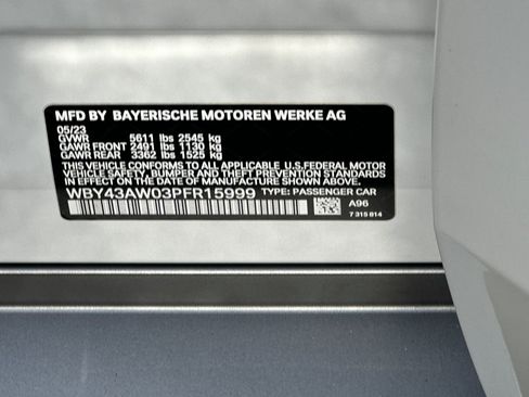Certified 2023 BMW i4 eDrive35 w/ Premium Package RWD image 25
