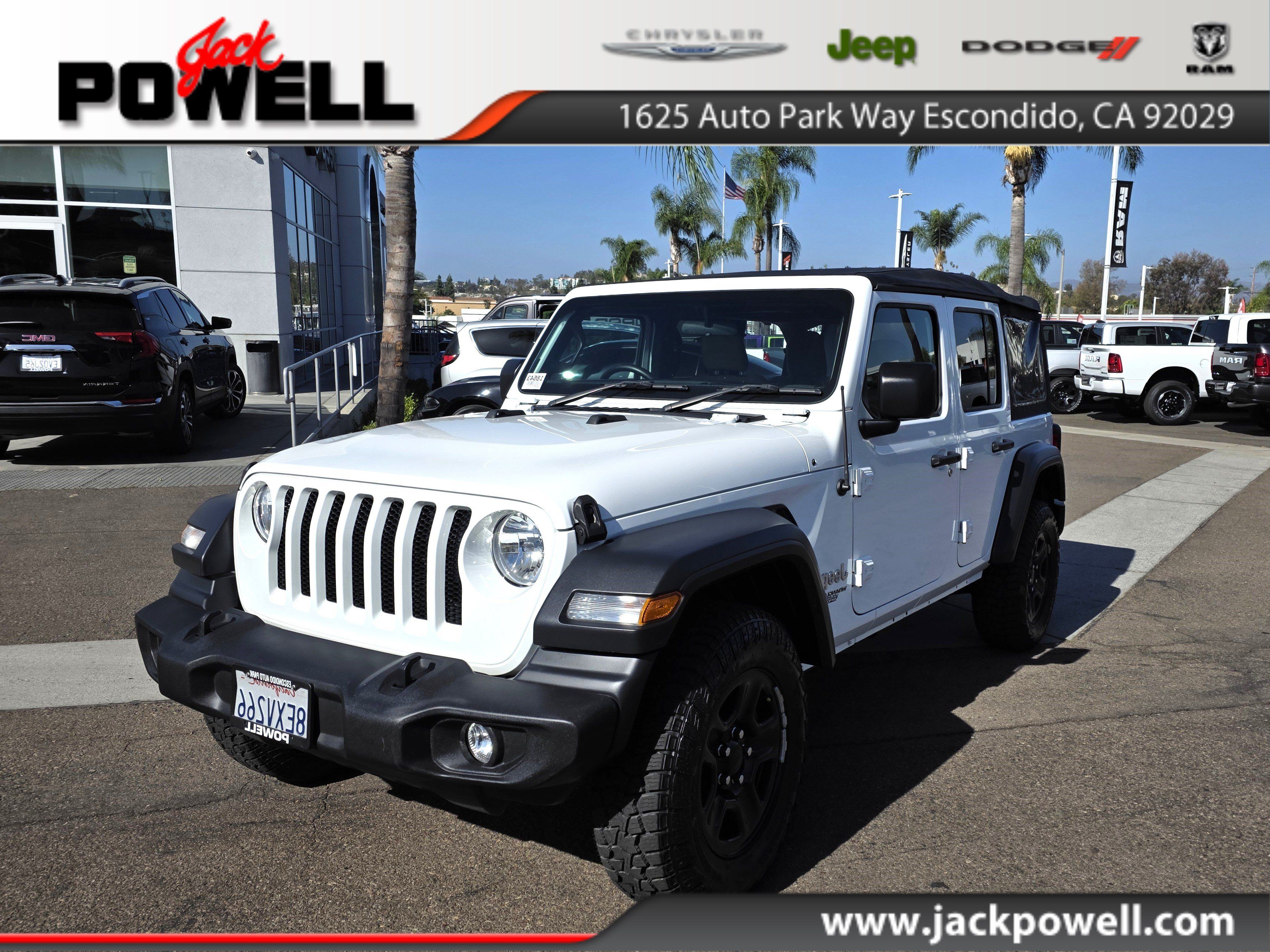 Used 2018 Jeep Wrangler Unlimited Sport AWD/4WD image 1