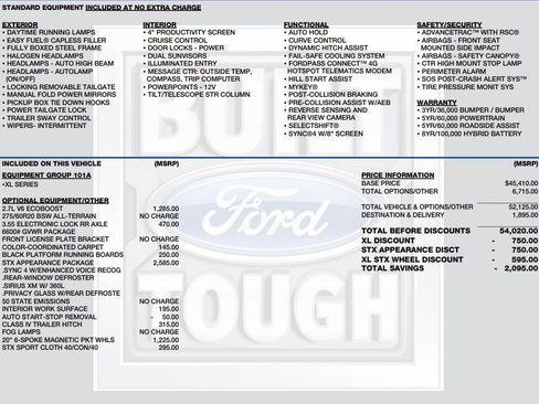 Used 2023 Ford F150 XL w/ STX Appearance Package AWD/4WD image 2