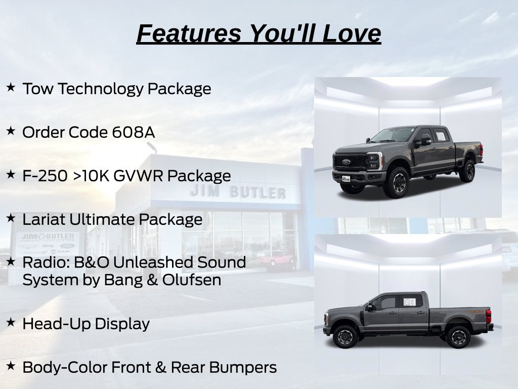 Used 2023 Ford F250 Lariat w/ Lariat Ultimate Package AWD/4WD image 35