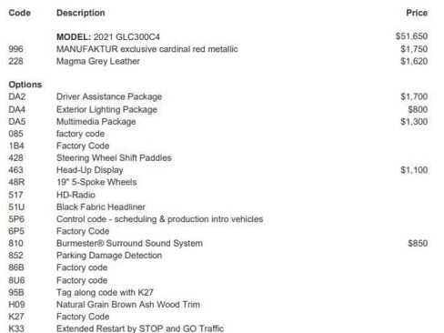 Certified 2021 Mercedes-Benz GLC 300 4MATIC Coupe image 2