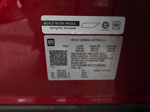 Used 2026 Cadillac XT5 Luxury w/ LPO, Floor Liner Package AWD/4WD image 34