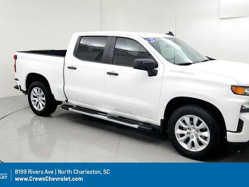 Certified 2022 Chevrolet Silverado 1500 Custom w/ Safety Confidence Package RWD image 1
