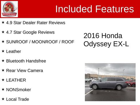 Used 2016 Honda Odyssey EX-L image 5