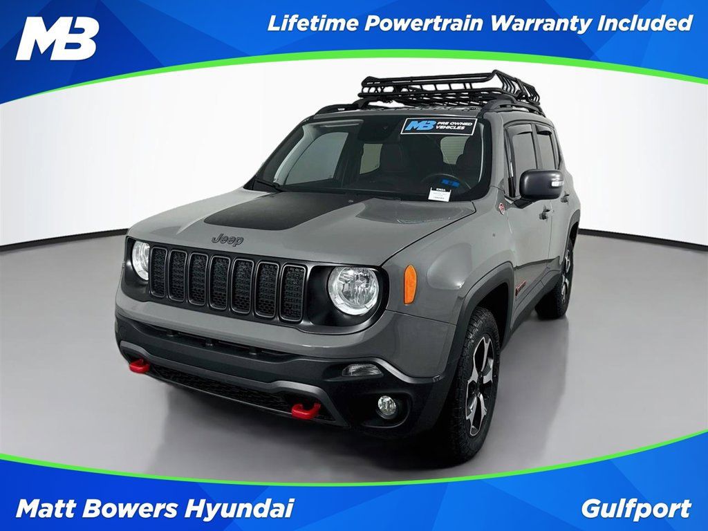 Used 2020 Jeep Renegade Trailhawk w/ Premium Leather Group AWD/4WD image 1