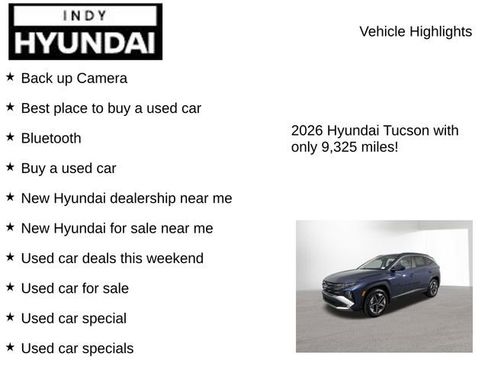 Used 2026 Hyundai Tucson SEL AWD/4WD image 8