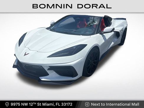 Used 2025 Chevrolet Corvette Stingray Preferred Conv w/ Stealth Interior Trim Package RWD image 1
