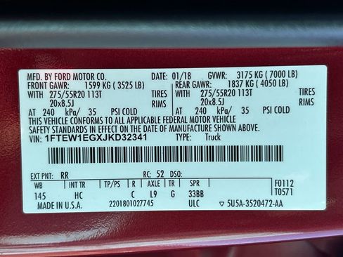 Used 2018 Ford F150 Lariat image 34