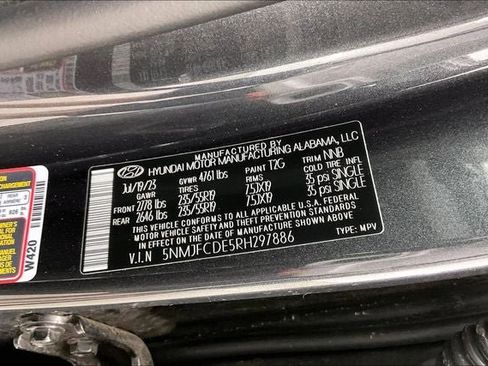 Certified 2024 Hyundai Tucson SEL w/ Convenience Package AWD/4WD image 33
