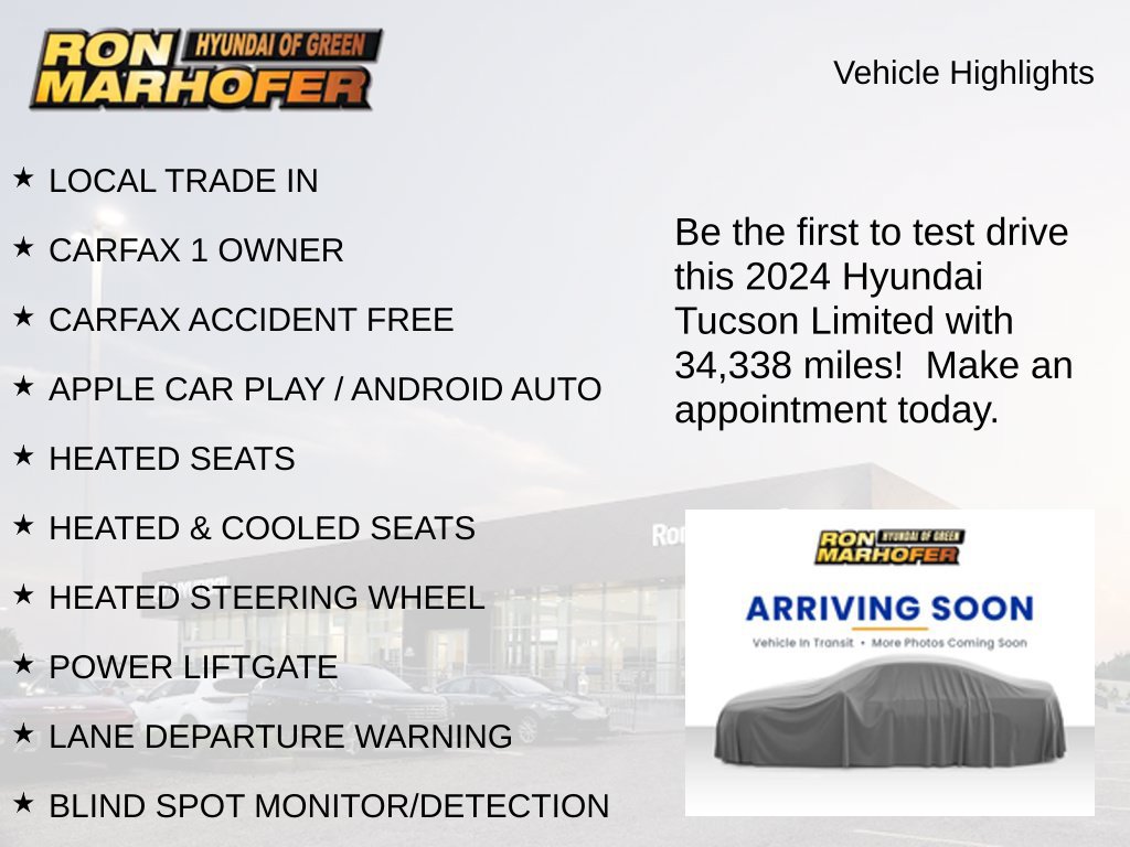 Used 2024 Hyundai Tucson Limited AWD/4WD image 2