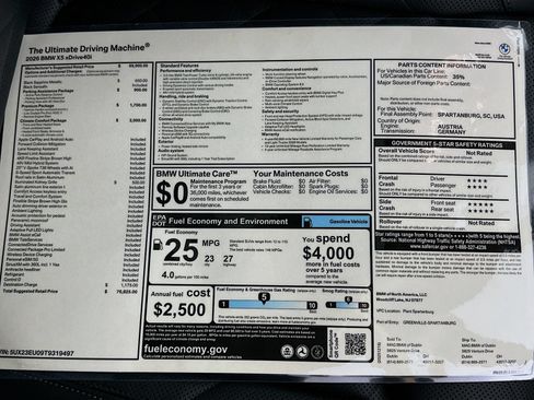 New 2026 BMW X5 xDrive40i w/ Climate Comfort Package AWD/4WD image 47