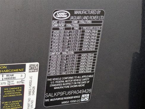 Used 2023 Land Rover Range Rover SE image 43