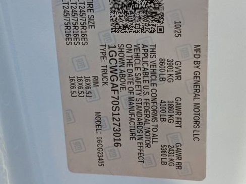 New 2025 Chevrolet Express 2500 w/ Driver Convenience Package image 27