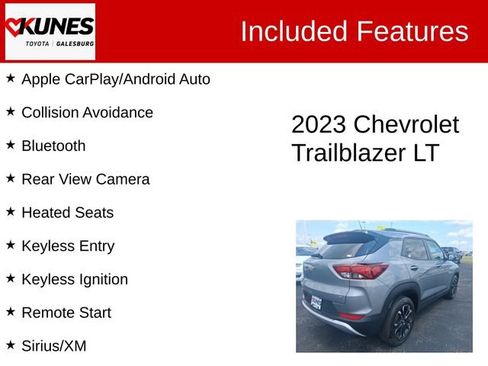Used 2023 Chevrolet TrailBlazer LT FWD image 2