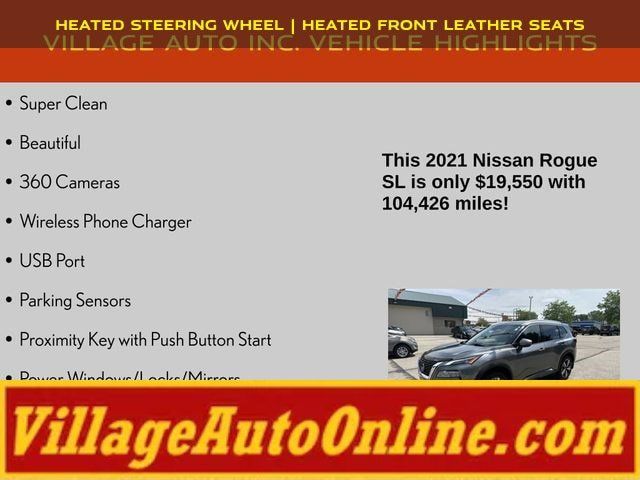 Used 2021 Nissan Rogue SL w/ Premium Package AWD/4WD image 8