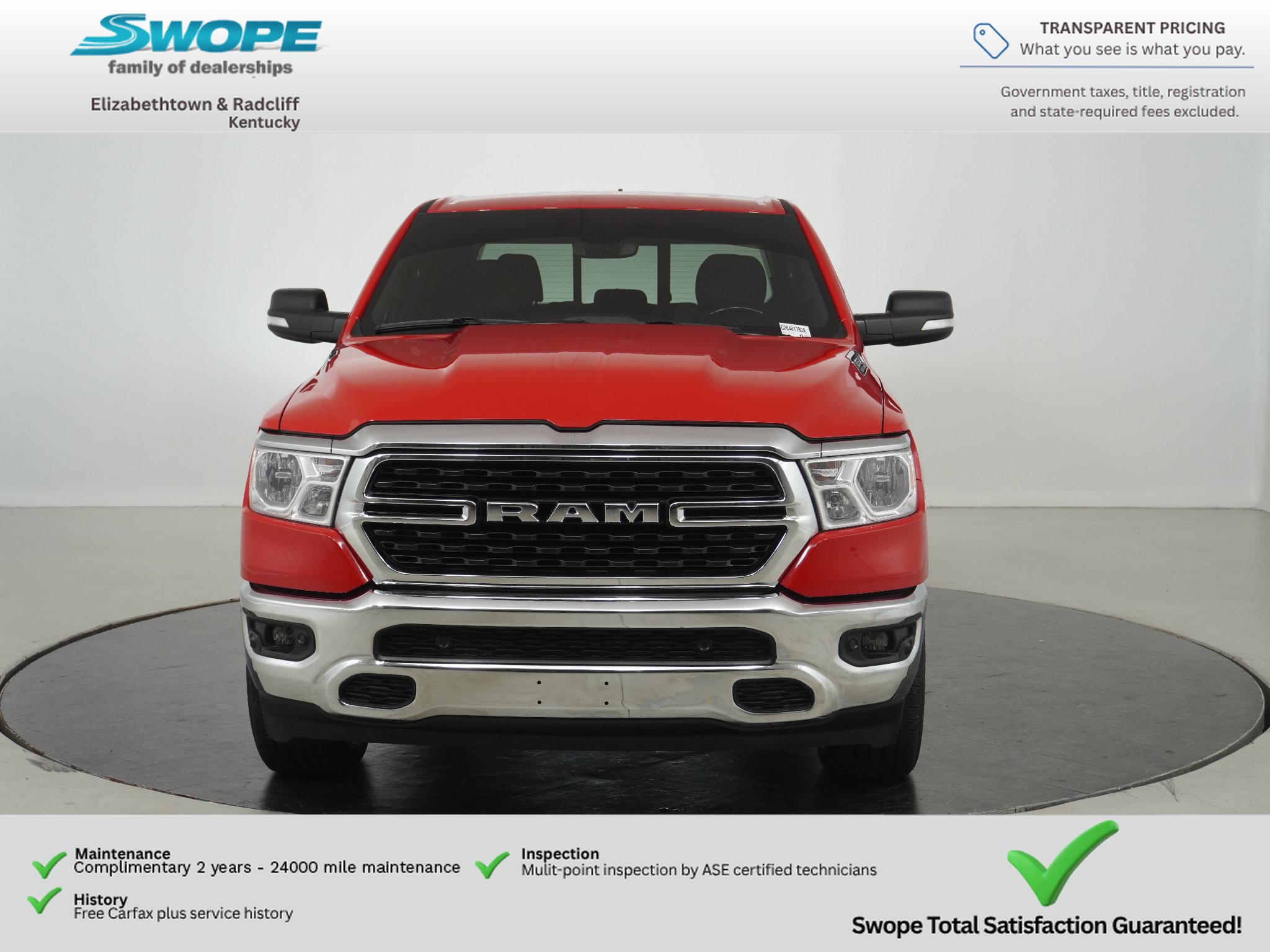 Certified 2022 RAM 1500 Big Horn AWD/4WD image 8