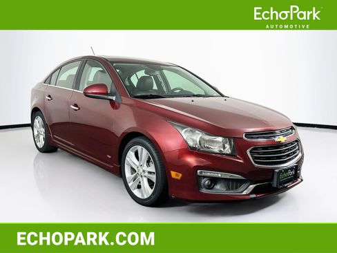 Used 2015 Chevrolet Cruze LTZ w/ Sun, Sound and Sport Package FWD image 1