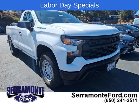 Used 2025 Chevrolet Silverado 1500 W/T w/ Trailering Package AWD/4WD image 1