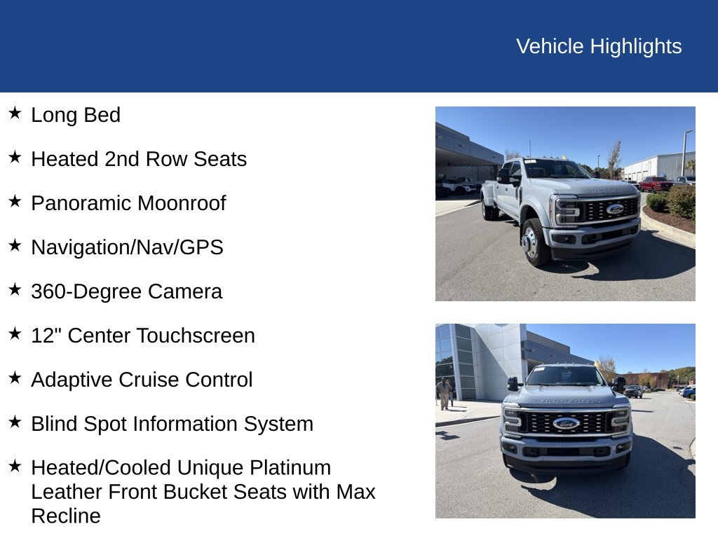 Used 2026 Ford F450 Platinum w/ FX4 Off-Road Package AWD/4WD image 30