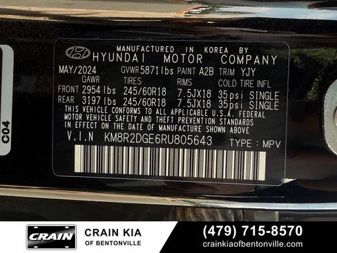 Used 2024 Hyundai Palisade SEL AWD/4WD image 30