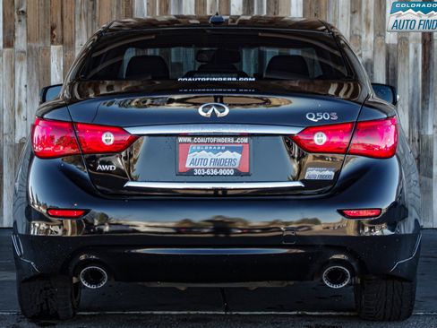 Used 2017 INFINITI Q50 Red Sport 400 image 5