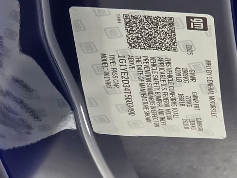 New 2026 Chevrolet Corvette Z06 w/ Stealth Interior Trim Package image 48