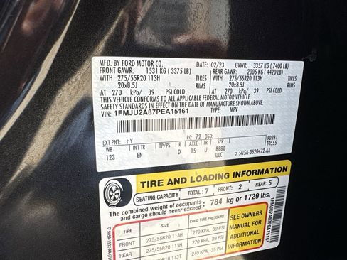 Used 2023 Ford Expedition Limited AWD/4WD image 32