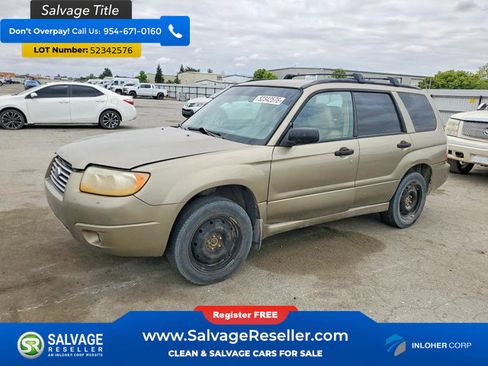 Used 2008 Subaru Forester 2.5X AWD/4WD image 1
