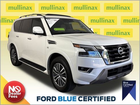 Used 2021 Nissan Armada SL w/ Captain's Chairs Package RWD image 1