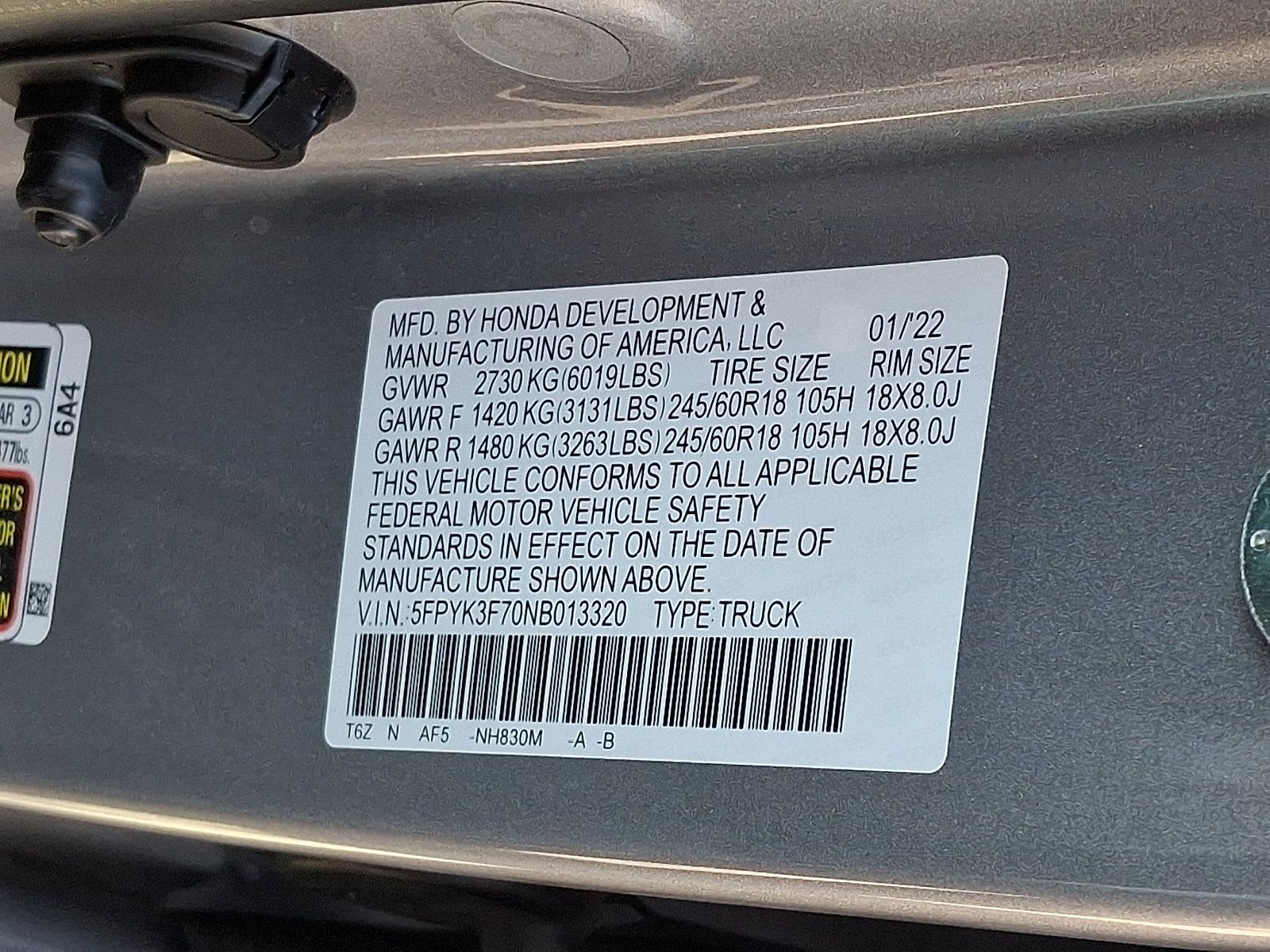 Used 2022 Honda Ridgeline RTL-E image 29