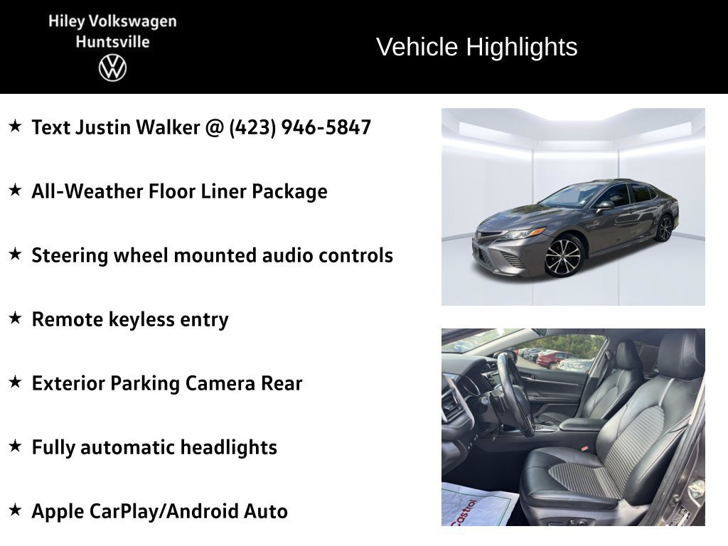 Used 2020 Toyota Camry SE FWD image 6