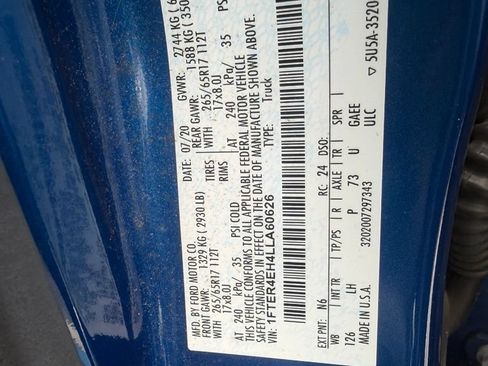 Used 2020 Ford Ranger XLT w/ Equipment Group 301A Mid RWD image 5