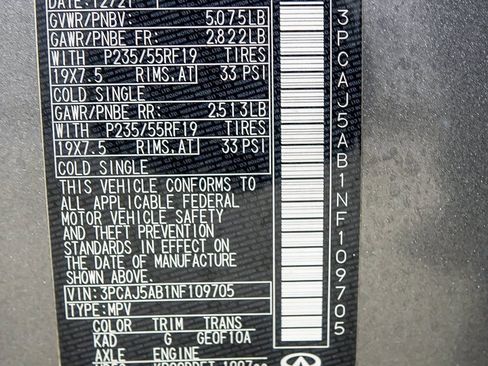 Used 2022 INFINITI QX50 Pure image 25