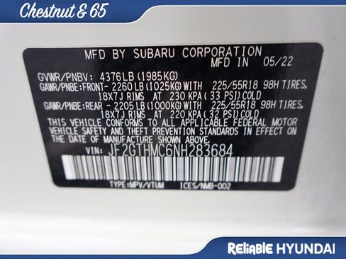Used 2022 Subaru Crosstrek 2.5i Limited w/ Popular Package #4 AWD/4WD image 42