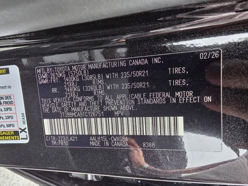 New 2026 Lexus RX 350 image 32