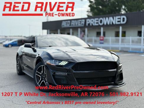 Used 2021 Ford Mustang Convertible w/ Equipment Group 101A RWD image 1