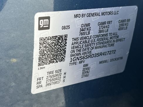 Used 2025 Chevrolet Tahoe Premier AWD/4WD image 39