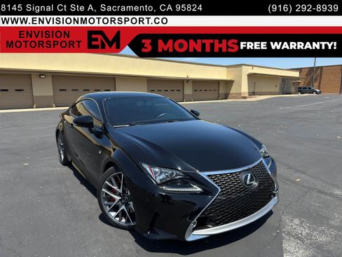 Used 2015 Lexus RC 350 w/ F Sport w/Summer Tires RWD image 1