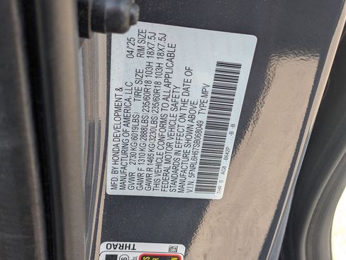 Used 2025 Honda Odyssey EX-L image 34