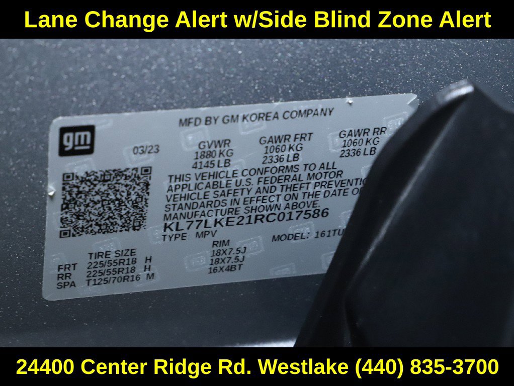 Used 2024 Chevrolet Trax ACTIV w/ Sunroof Package FWD image 19