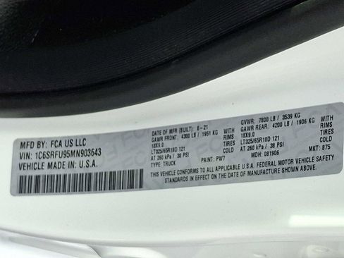 Used 2021 RAM 1500 TRX w/ TRX Level 2 Equipment Group image 26