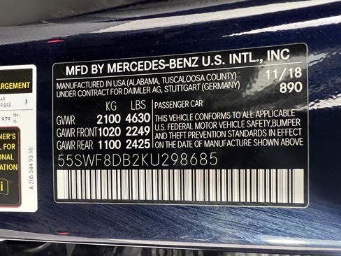 Certified 2019 Mercedes-Benz C 300 Sedan image 32
