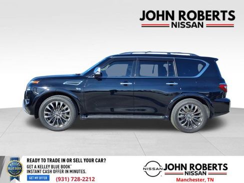 Used 2022 Nissan Armada Platinum w/ Captain's Chairs Package image 3