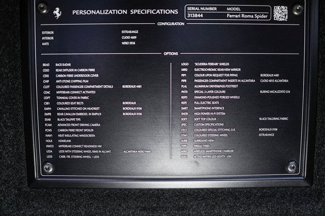 Used 2025 Ferrari Roma Spider RWD image 83