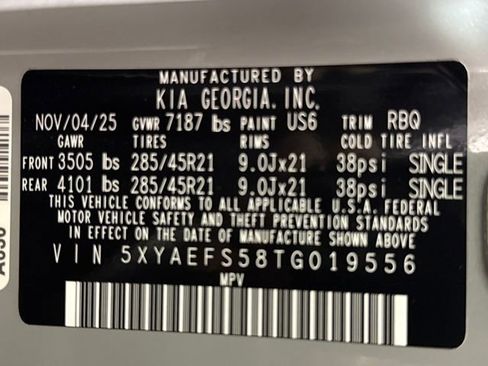 New 2026 Kia EV9 GT-Line image 35